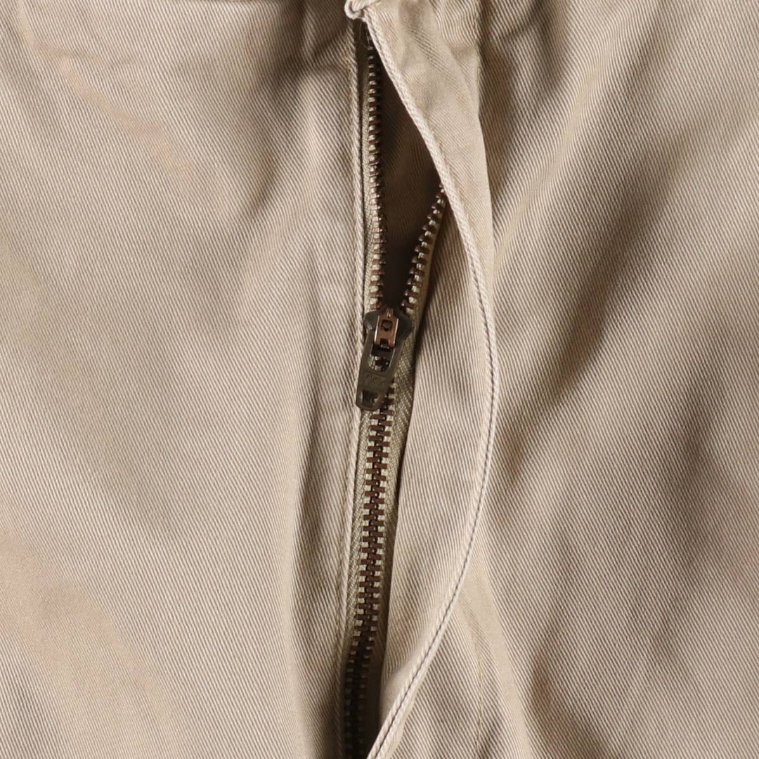 Ralph Lauren POLO by Ralph Lauren TYLER SHORT Two-pleat chino shorts, short pants, men's size W37 cotton Beige type Vintage Second Hand