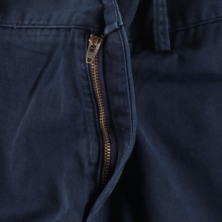 Ralph Lauren POLO by Ralph Lauren CLASSIC FIT 9'' Chino Shorts (Men's size W37 equivalent) cotton navy blue type Vintage Second Hand