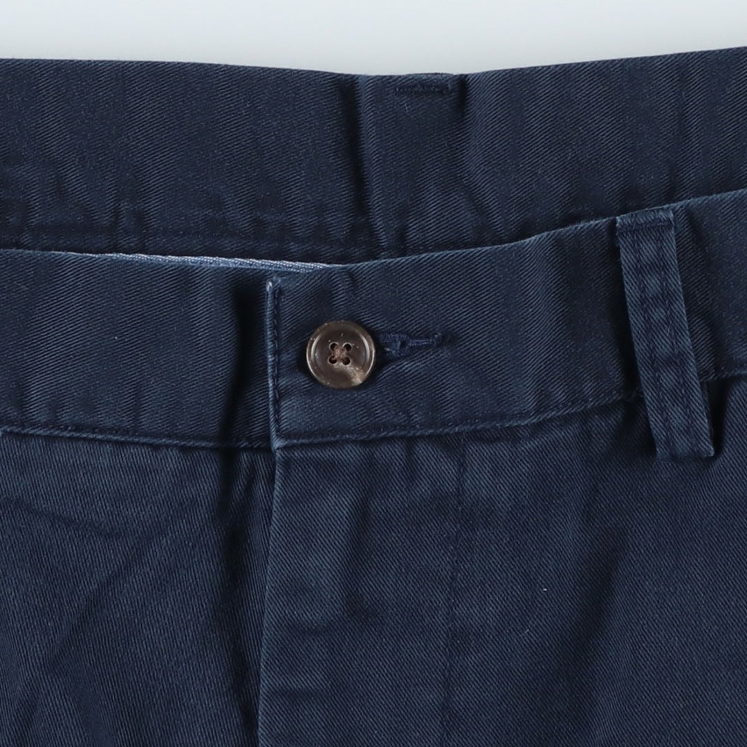 Ralph Lauren POLO by Ralph Lauren CLASSIC FIT 9'' Chino Shorts (Men's size W37 equivalent) cotton navy blue type Vintage Second Hand