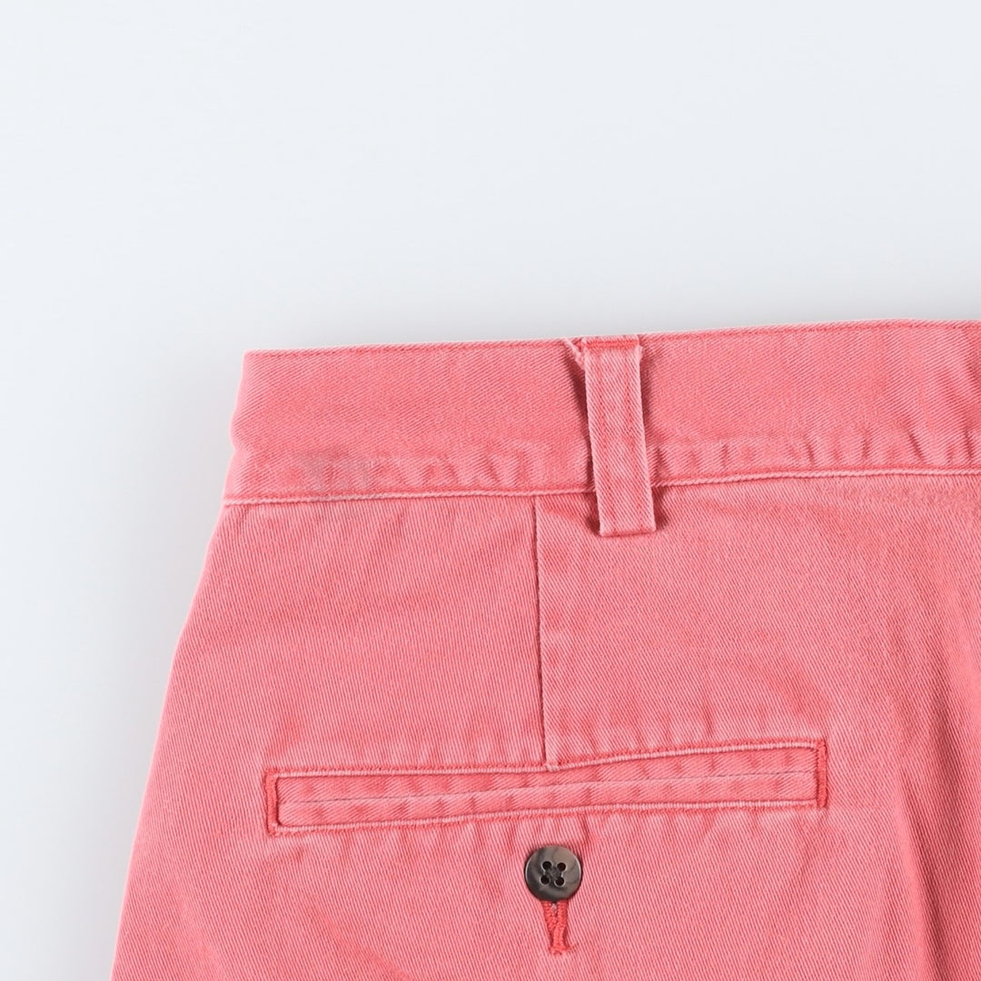 Ralph Lauren POLO by Ralph Lauren TYLER SHORT Two-pleat chino shorts, short pants, men's size W34 cotton pink type Vintage Second Hand