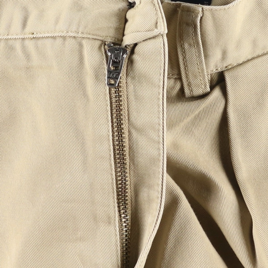 Ralph Lauren POLO by Ralph Lauren TYLER SHORT Two-pleat chino shorts, short pants, men's size W36 cotton Beige type Vintage Second Hand