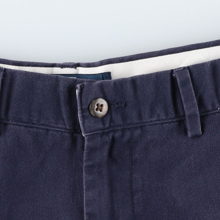 Ralph Lauren POLO by Ralph Lauren PROSPECT SHORT Chino shorts Short pants Men's W33 equivalent cotton navy blue type Vintage Second Hand