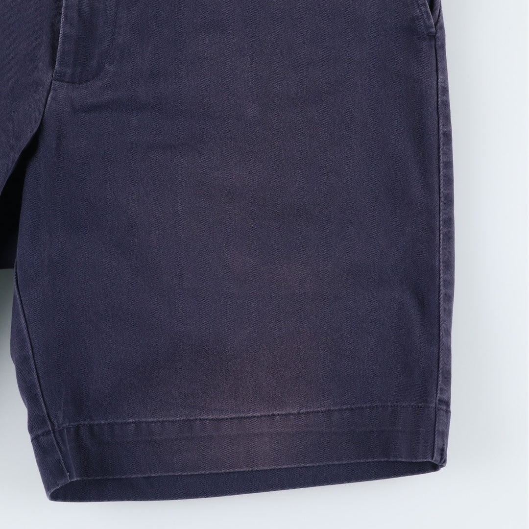 Ralph Lauren POLO by Ralph Lauren PROSPECT SHORT Chino shorts Short pants Men's W33 equivalent cotton navy blue type Vintage Second Hand