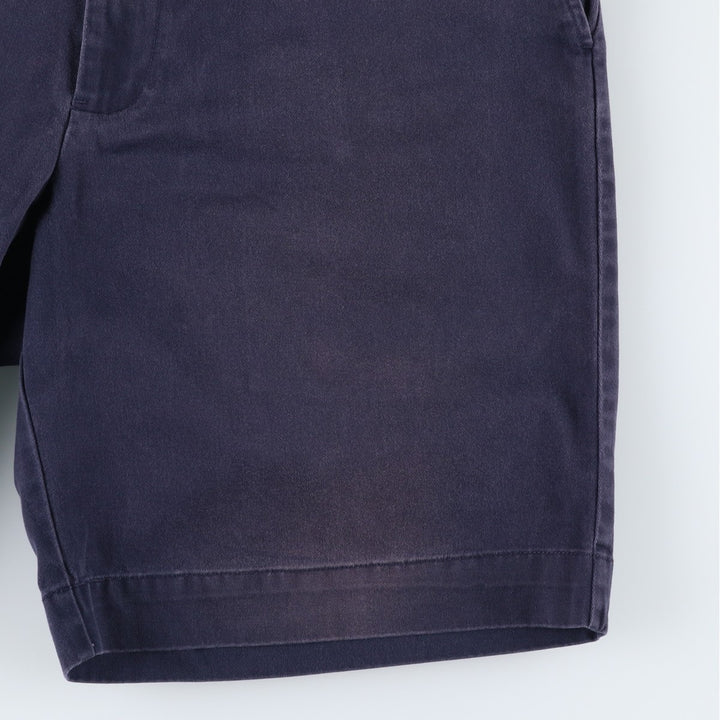Ralph Lauren POLO by Ralph Lauren PROSPECT SHORT Chino shorts Short pants Men's W33 equivalent cotton navy blue type Vintage Second Hand