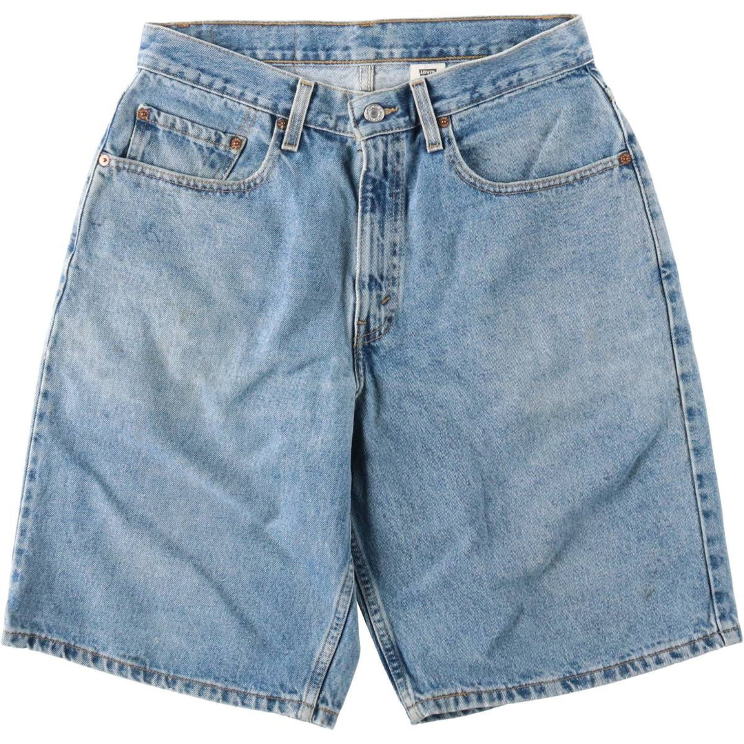 2000'S Levi's 560 Loose Fit Denim Shorts (Men's W32 equivalent) cotton blue type Vintage Second Hand