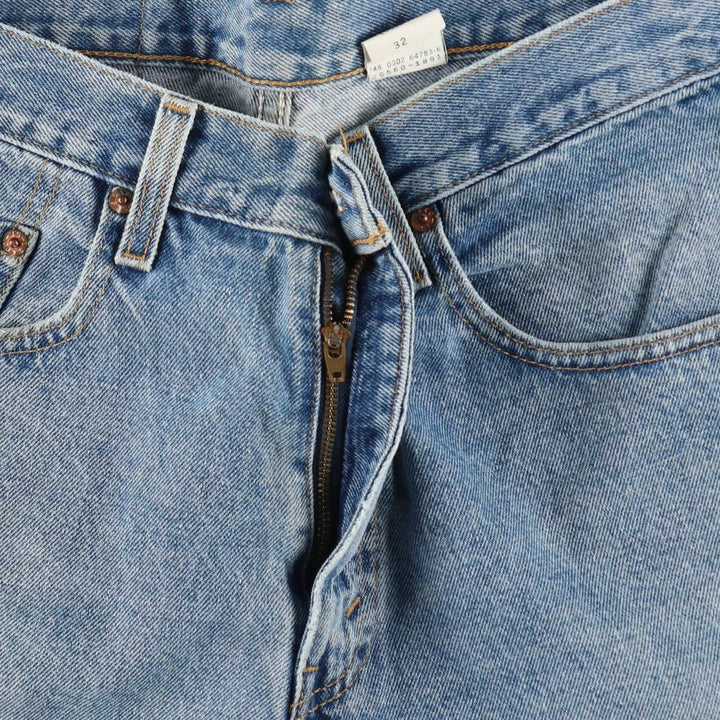 2000'S Levi's 560 Loose Fit Denim Shorts (Men's W32 equivalent) cotton blue type Vintage Second Hand