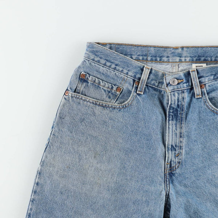2000'S Levi's 560 Loose Fit Denim Shorts (Men's W32 equivalent) cotton blue type Vintage Second Hand