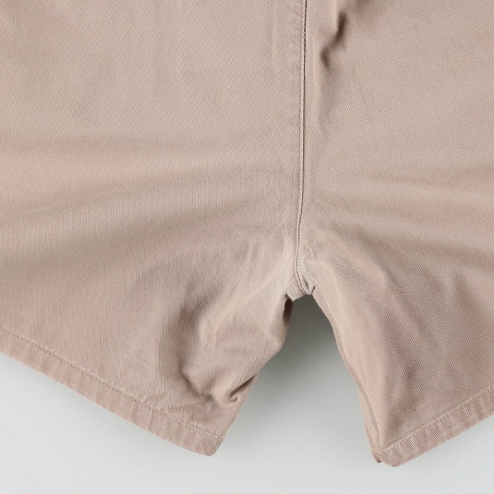 Ralph Lauren POLO by Ralph Lauren Two-pleat Chino Shorts, Men's Size W34 cotton Beige type Vintage Second Hand