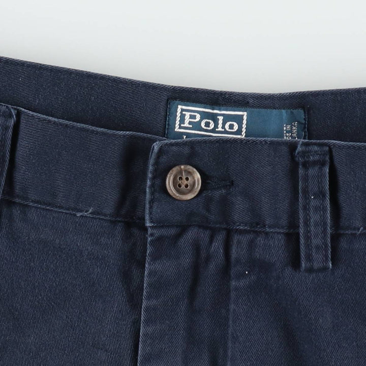 Ralph Lauren POLO by Ralph Lauren PROSPECT SHORT Chino shorts Short pants Men's W32 equivalent cotton navy blue type Vintage Second Hand