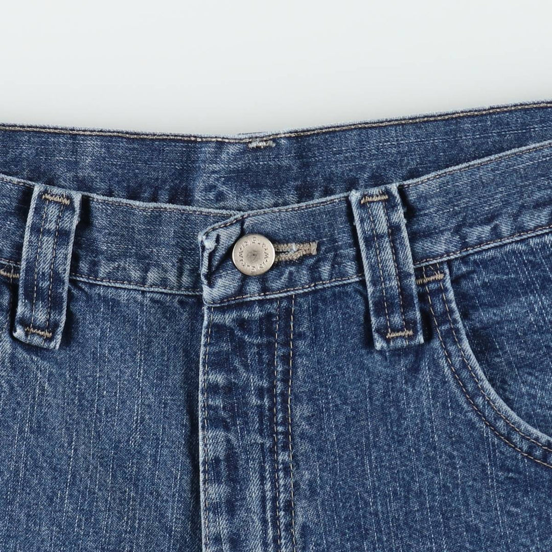 Wrangler Carpenter Denim Painter Shorts (Men's W34 equivalent) cotton blue type Vintage Second Hand