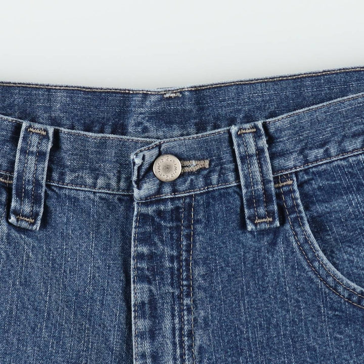 Wrangler Carpenter Denim Painter Shorts (Men's W34 equivalent) cotton blue type Vintage Second Hand