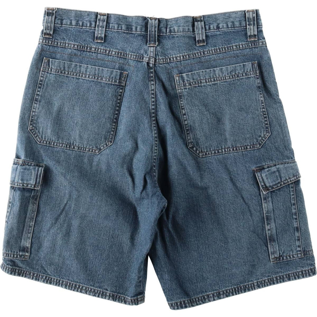 Wrangler cargo shorts, men's size W37 (approx.) cotton blue type Vintage Second Hand