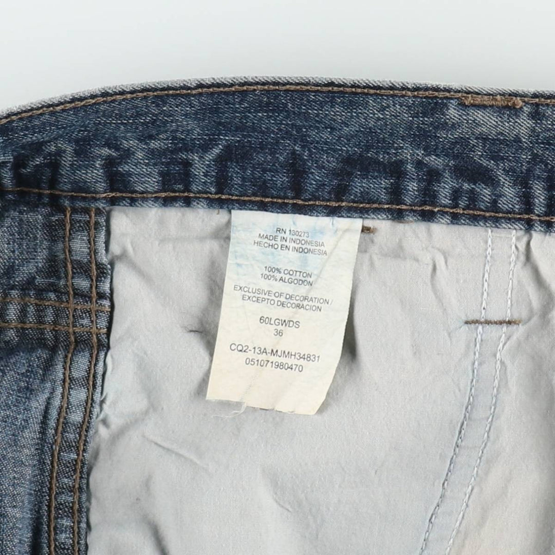 Wrangler cargo shorts, men's size W37 (approx.) cotton blue type Vintage Second Hand