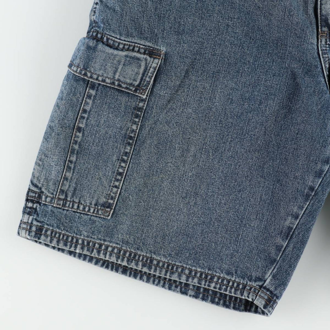 Wrangler cargo shorts, men's size W37 (approx.) cotton blue type Vintage Second Hand