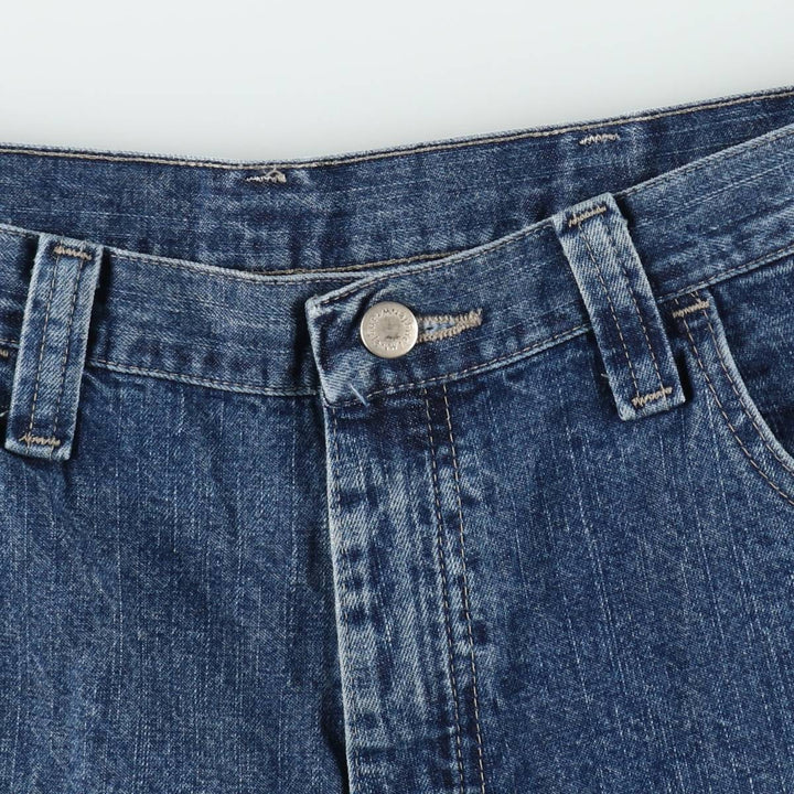 Wrangler CARPENTER Denim Painter Shorts, Shorts, Men's, W37 equivalent cotton blue type Vintage Second Hand
