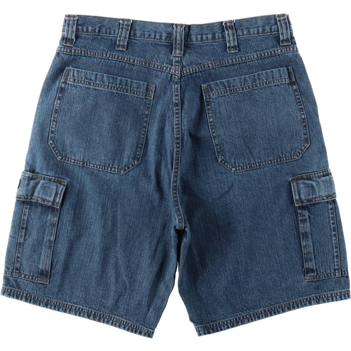 Wrangler cargo shorts, men's size W36 (approx.) cotton blue type Vintage Second Hand