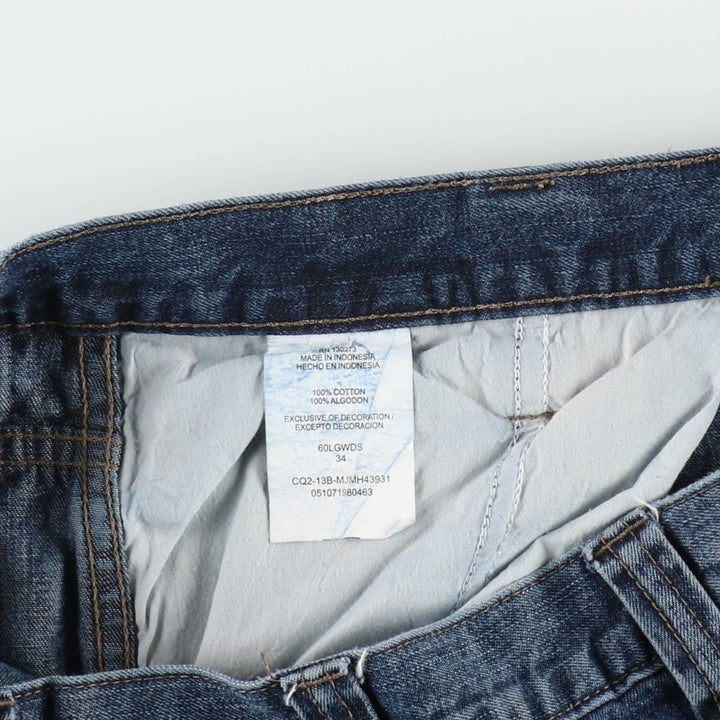 Wrangler cargo shorts, men's size W36 (approx.) cotton blue type Vintage Second Hand