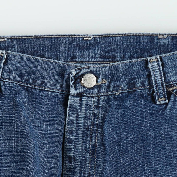 Wrangler Denim Painter Shorts, Men's Size W34 cotton blue type Vintage Second Hand