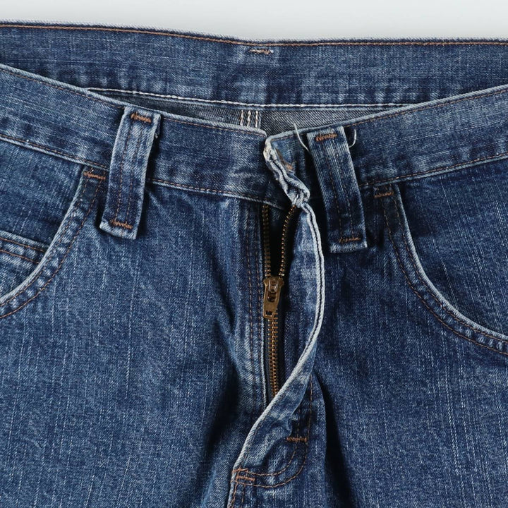 Wrangler CARPENTER Denim Painter Shorts, Shorts, Men's, W34 equivalent cotton blue type Vintage Second Hand