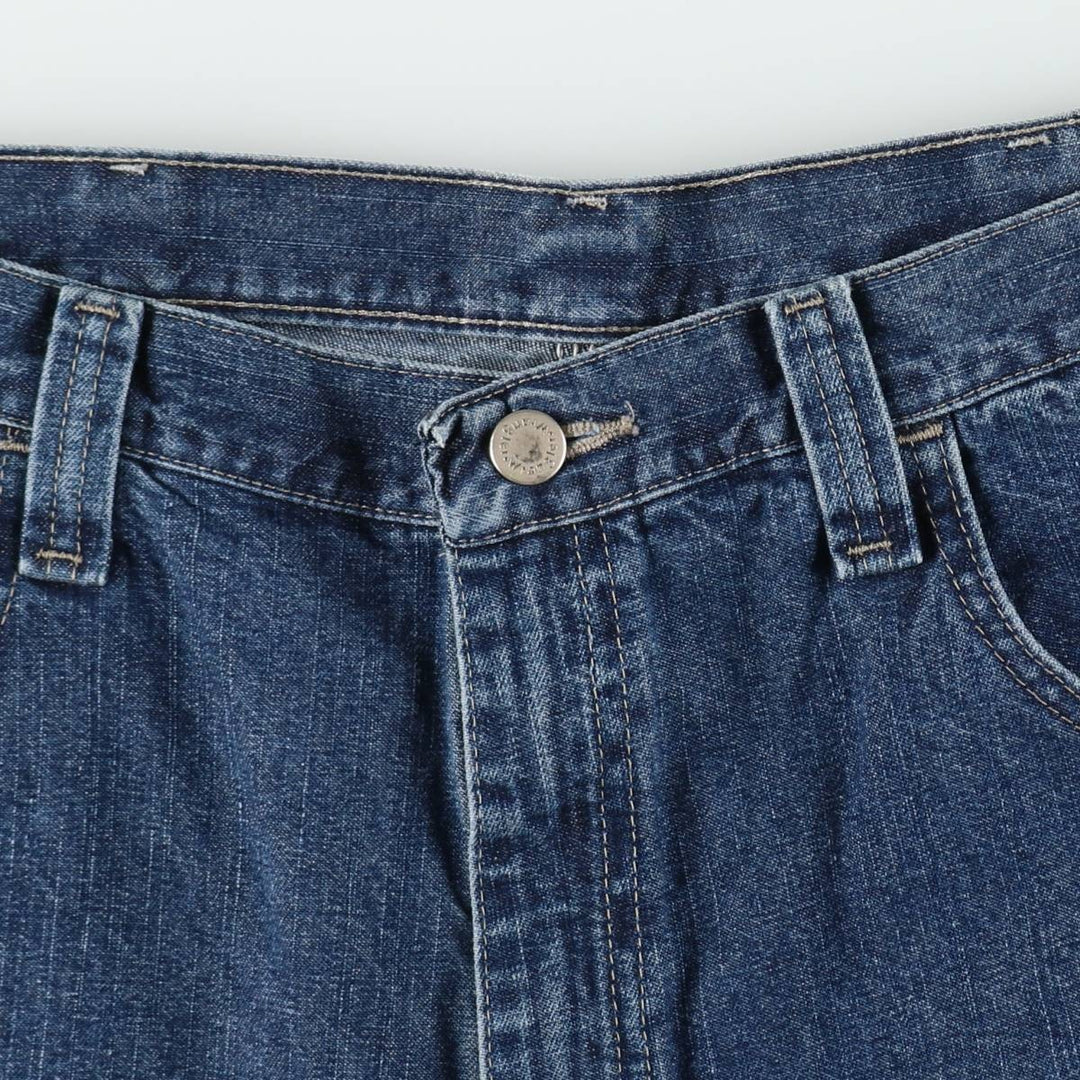 Wrangler CARPENTER Denim Painter Shorts, Shorts, Men's, W37 equivalent cotton blue type Vintage Second Hand