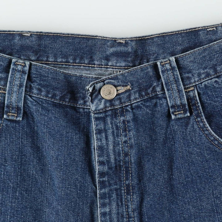 Wrangler CARPENTER Denim Painter Shorts, Shorts, Men's, W37 equivalent cotton blue type Vintage Second Hand