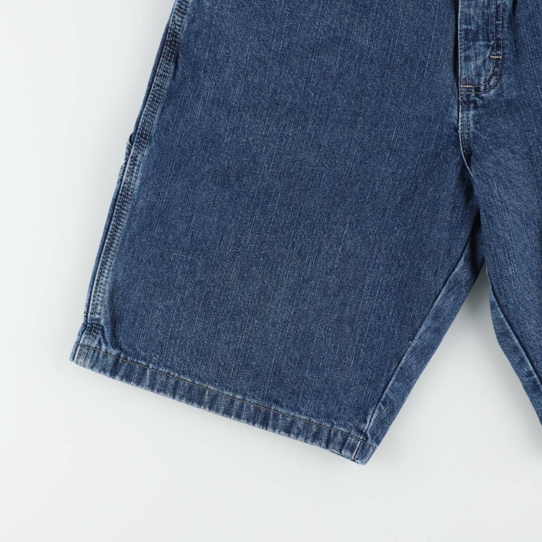Wrangler Carpenter Denim Painter Shorts (Men's W32 equivalent) cotton blue type Vintage Second Hand