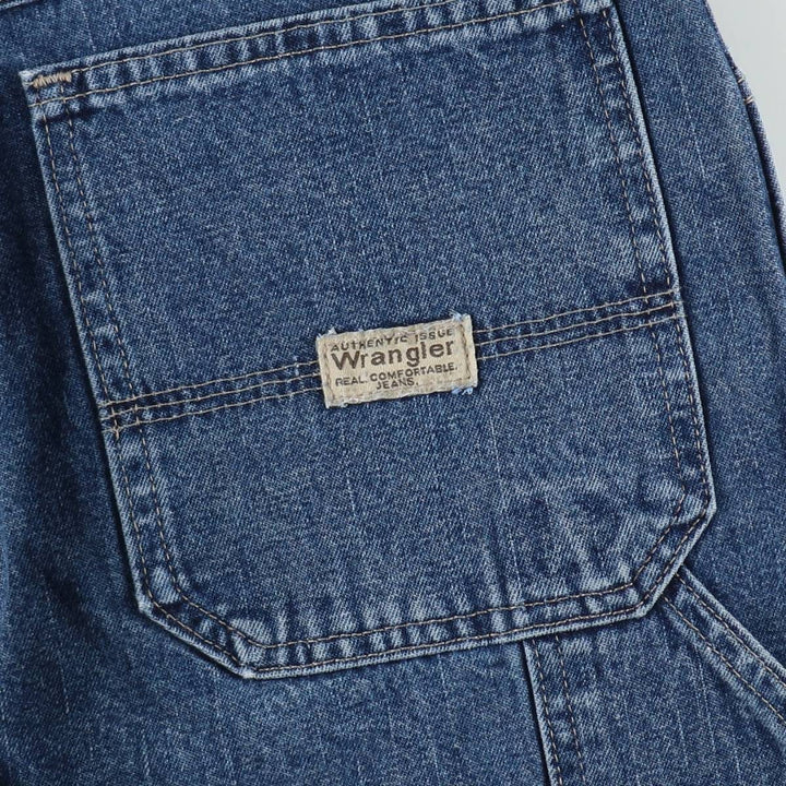 Wrangler Carpenter Denim Painter Shorts (Men's W32 equivalent) cotton blue type Vintage Second Hand