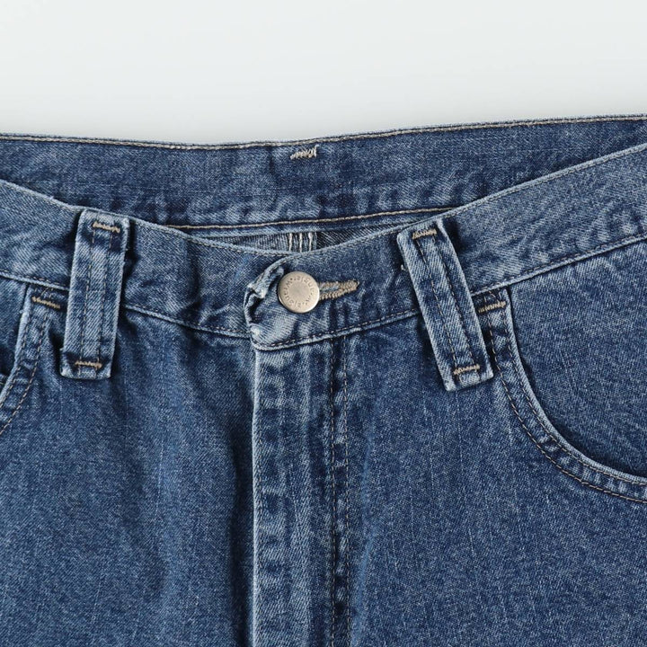 Wrangler Carpenter Denim Painter Shorts (Men's W32 equivalent) cotton blue type Vintage Second Hand