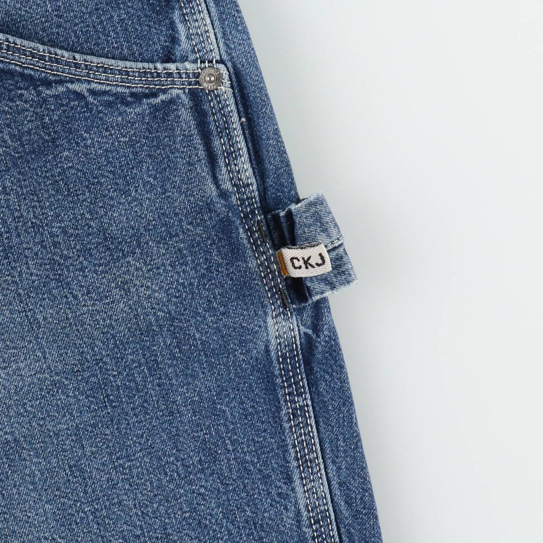 90s-00'S Calvin Klein Jeans Denim Painter Shorts, Men's W35 (approx.), Vintage cotton blue type Vintage Second Hand