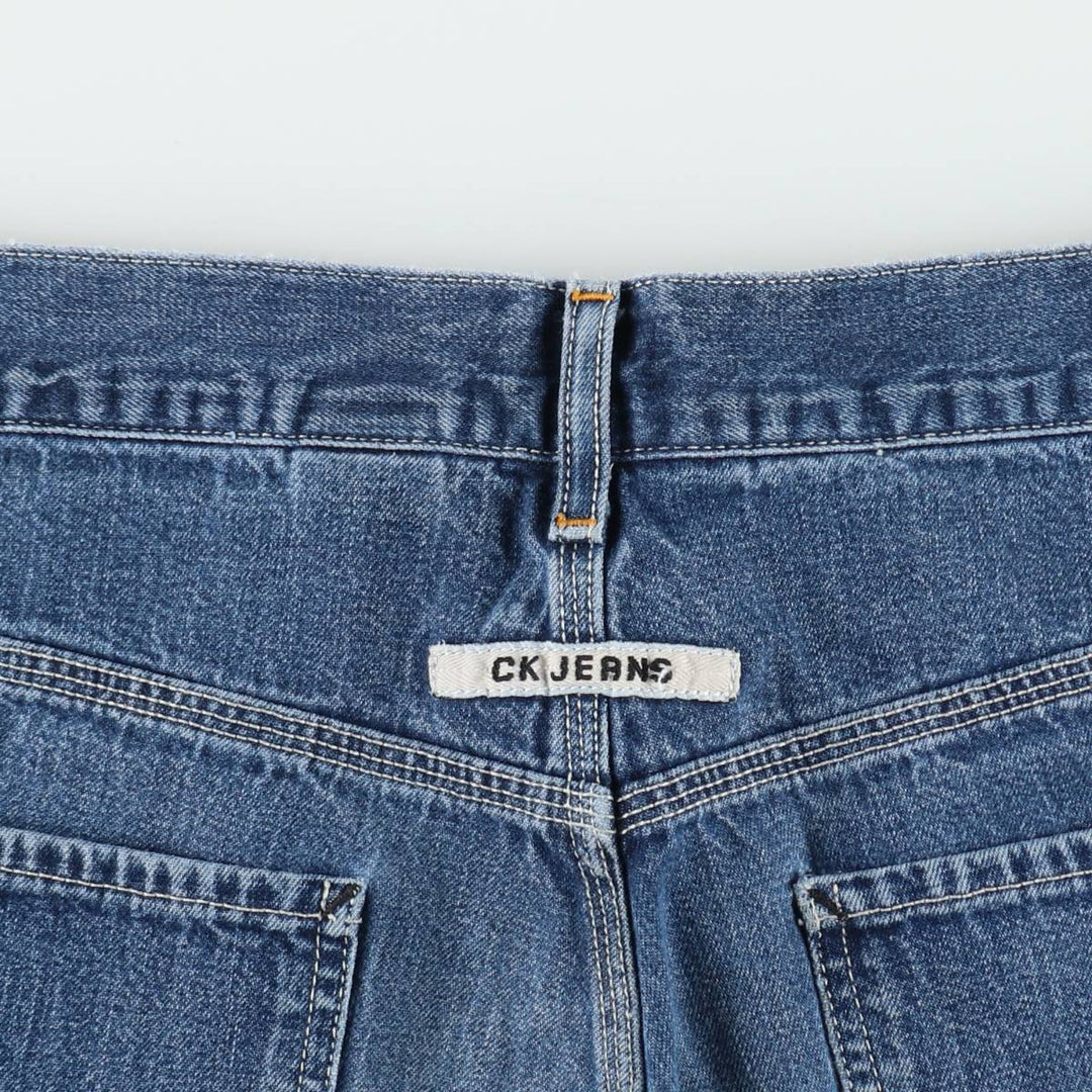 90s-00'S Calvin Klein Jeans Denim Painter Shorts, Men's W35 (approx.), Vintage cotton blue type Vintage Second Hand