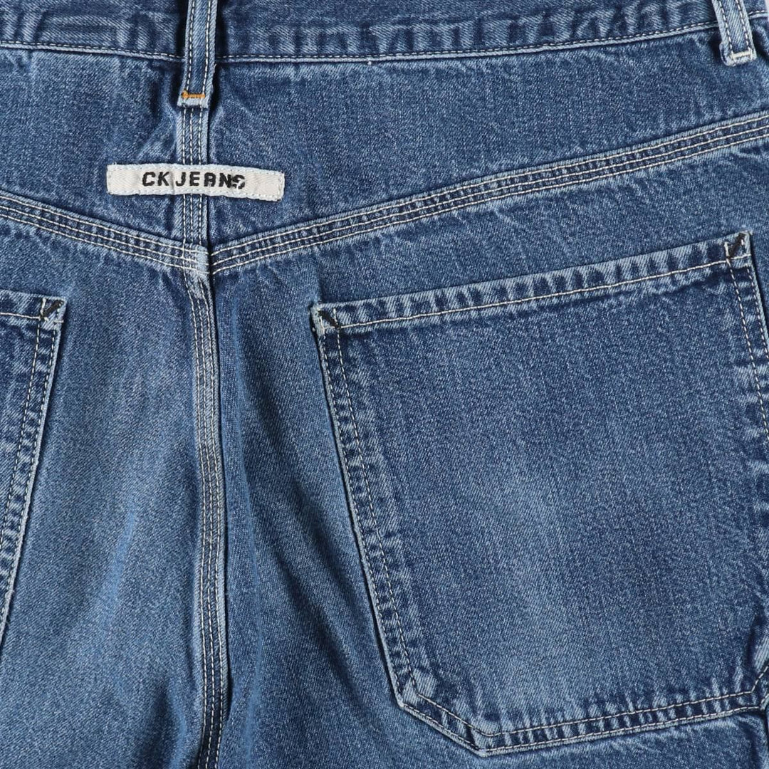 90s-00'S Calvin Klein Jeans Denim Painter Shorts, Men's W35 (approx.), Vintage cotton blue type Vintage Second Hand