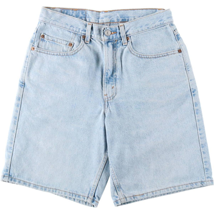 Levi's 550 Relaxed Fit Denim Shorts, Men's, W30 equivalent cotton Blue type light blue Vintage Second Hand