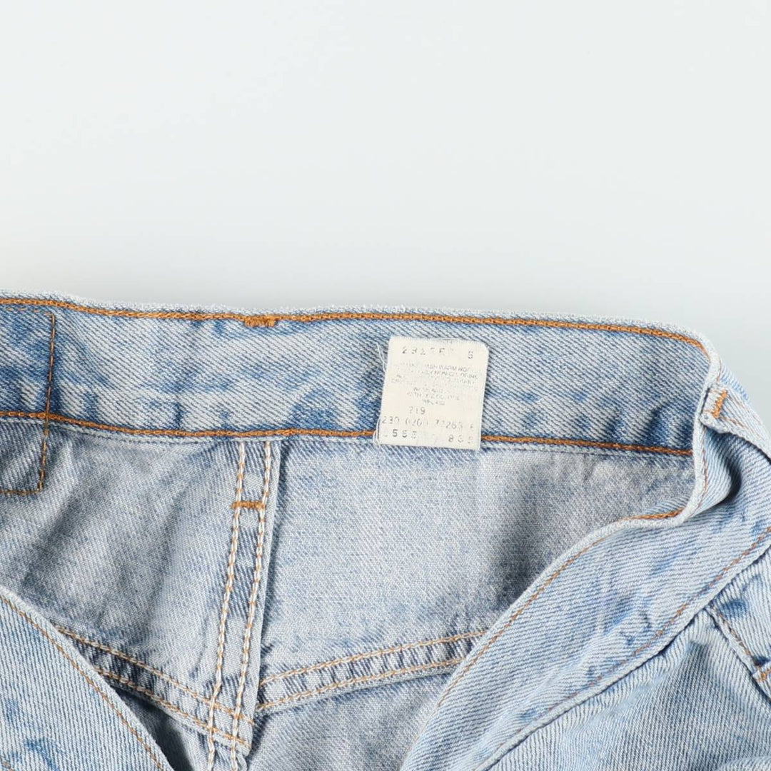 Levi's 550 Relaxed Fit Denim Shorts, Men's, W30 equivalent cotton Blue type light blue Vintage Second Hand