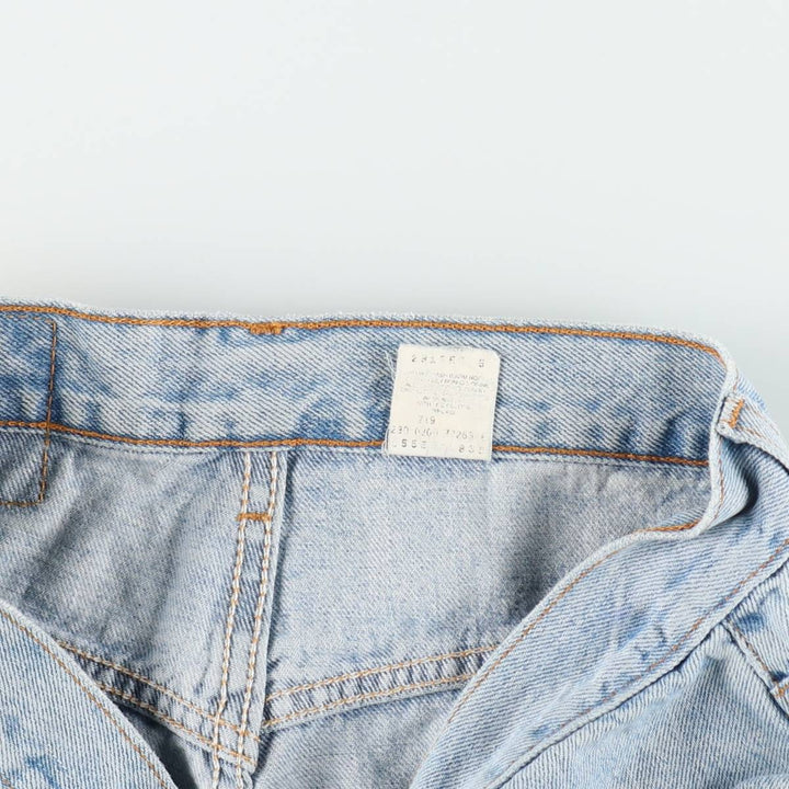Levi's 550 Relaxed Fit Denim Shorts, Men's, W30 equivalent cotton Blue type light blue Vintage Second Hand
