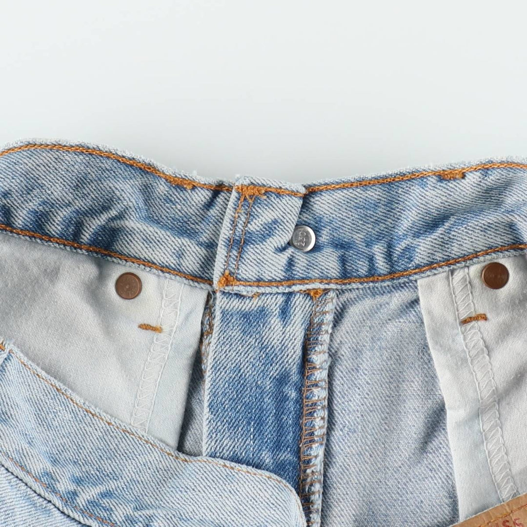 Levi's 550 Relaxed Fit Denim Shorts, Men's, W30 equivalent cotton Blue type light blue Vintage Second Hand