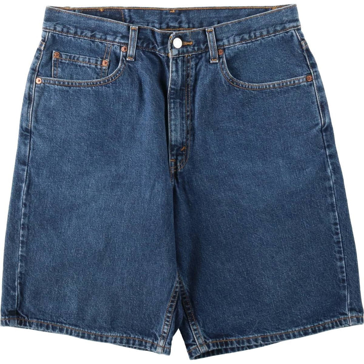 90'S Levi's 550 Relaxed Fit Denim Shorts/Jorts, Men's, Size 34, Vintage cotton blue type Vintage Second Hand