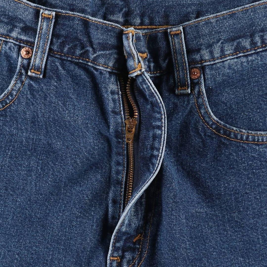 90'S Levi's 550 Relaxed Fit Denim Shorts/Jorts, Men's, Size 34, Vintage cotton blue type Vintage Second Hand