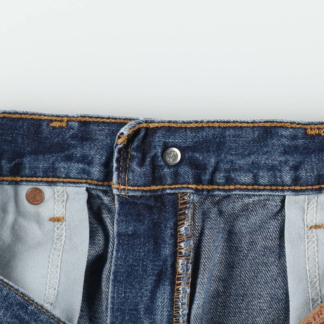 90'S Levi's 550 Relaxed Fit Denim Shorts/Jorts, Men's, Size 34, Vintage cotton blue type Vintage Second Hand
