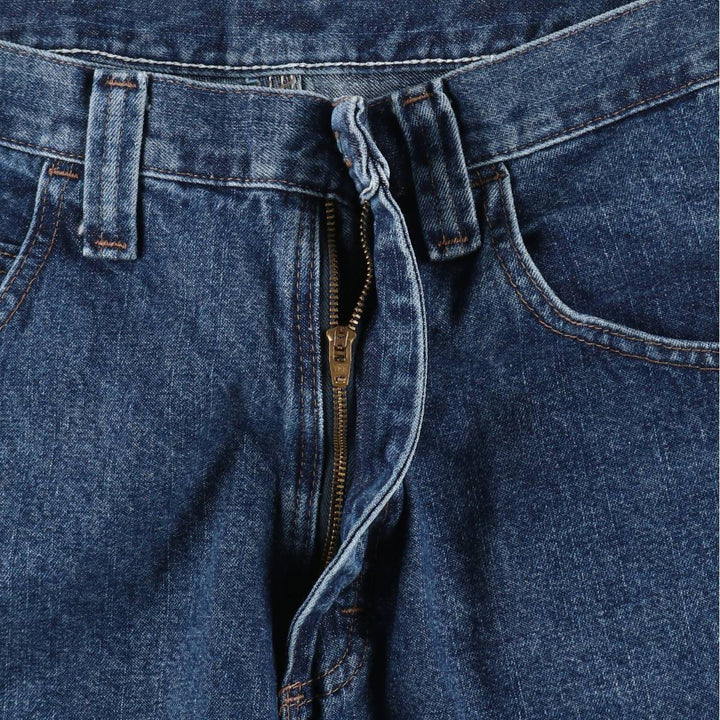 Wrangler Carpenter Denim Painter Shorts (Men's W35 equivalent) cotton blue type Vintage Second Hand