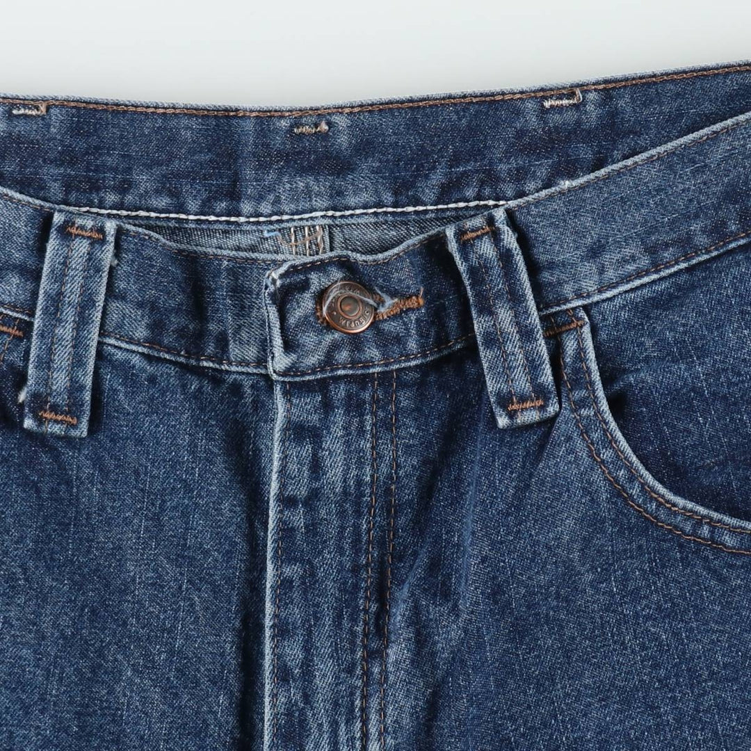 Wrangler Carpenter Denim Painter Shorts (Men's W35 equivalent) cotton blue type Vintage Second Hand