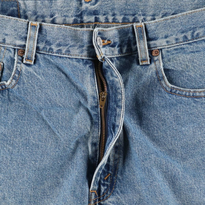 90'S Levi's 550 Relaxed Fit Denim Shorts, Men's Size W36 (approx.), Vintage cotton blue type Vintage Second Hand