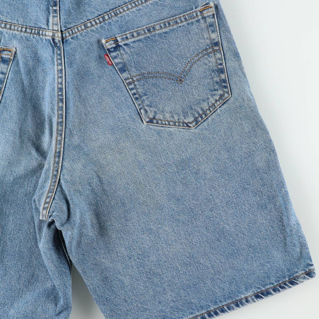 90'S Levi's 550 Relaxed Fit Denim Shorts, Men's Size W36 (approx.), Vintage cotton blue type Vintage Second Hand