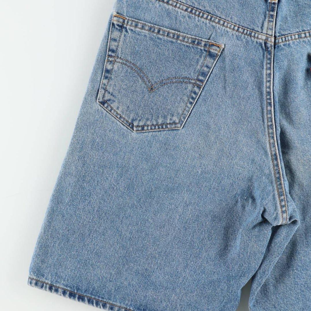 90'S Levi's 550 Relaxed Fit Denim Shorts, Men's Size W36 (approx.), Vintage cotton blue type Vintage Second Hand
