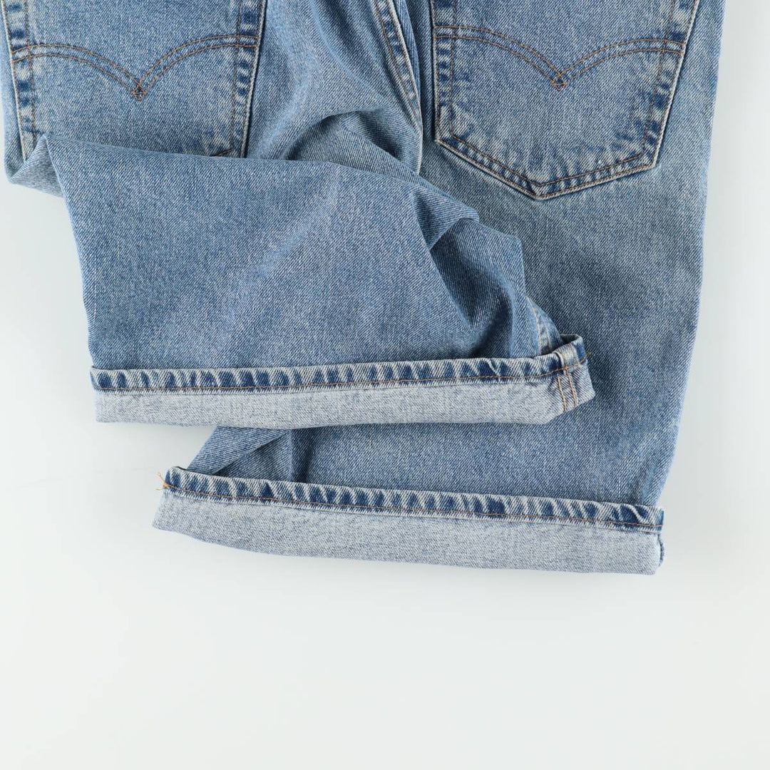 90'S Levi's 550 Relaxed Fit Denim Shorts, Men's Size W36 (approx.), Vintage cotton blue type Vintage Second Hand