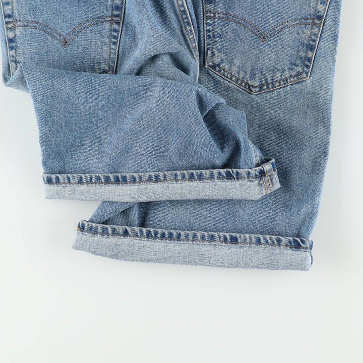 90'S Levi's 550 Relaxed Fit Denim Shorts, Men's Size W36 (approx.), Vintage cotton blue type Vintage Second Hand