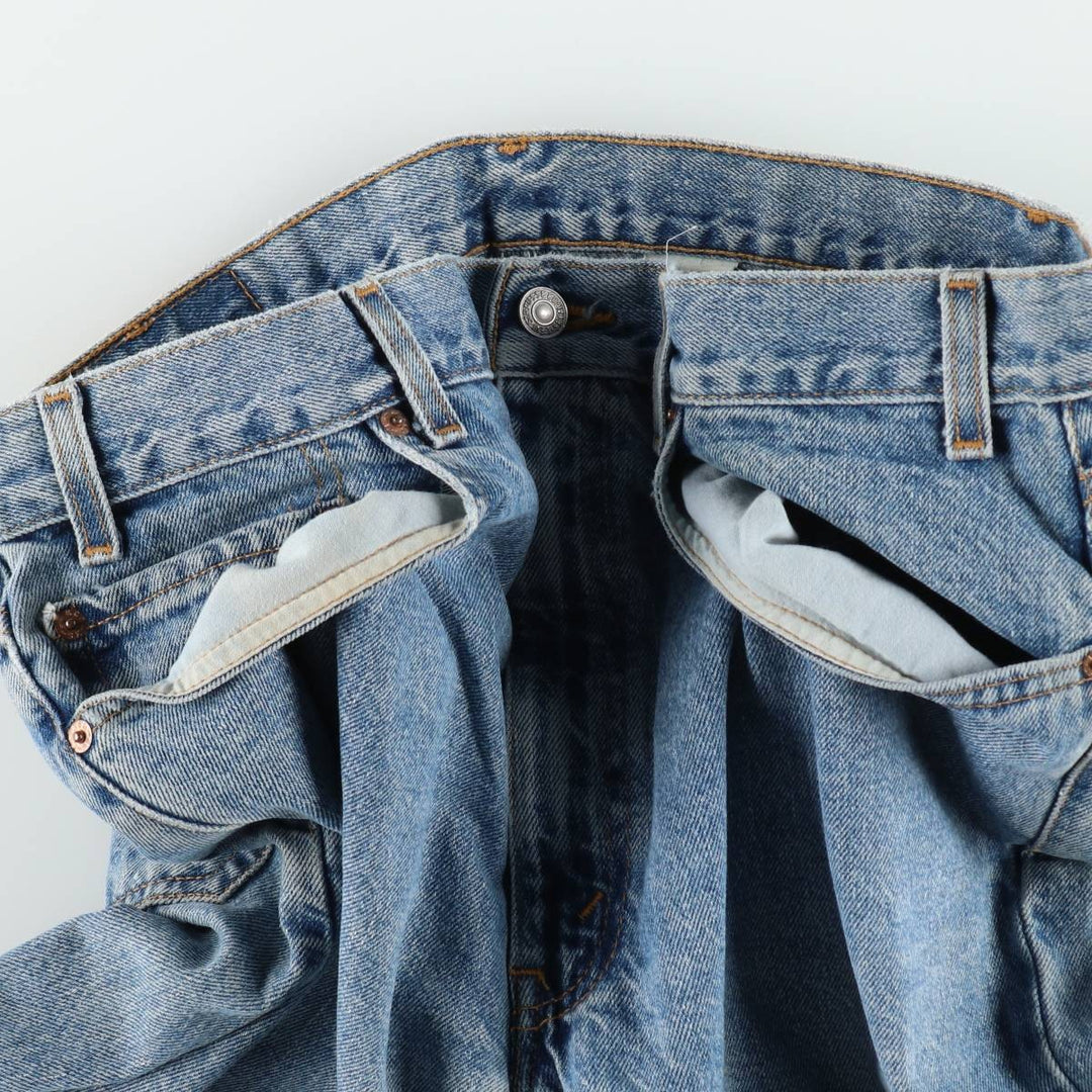90'S Levi's 550 Relaxed Fit Denim Shorts, Men's Size W36 (approx.), Vintage cotton blue type Vintage Second Hand