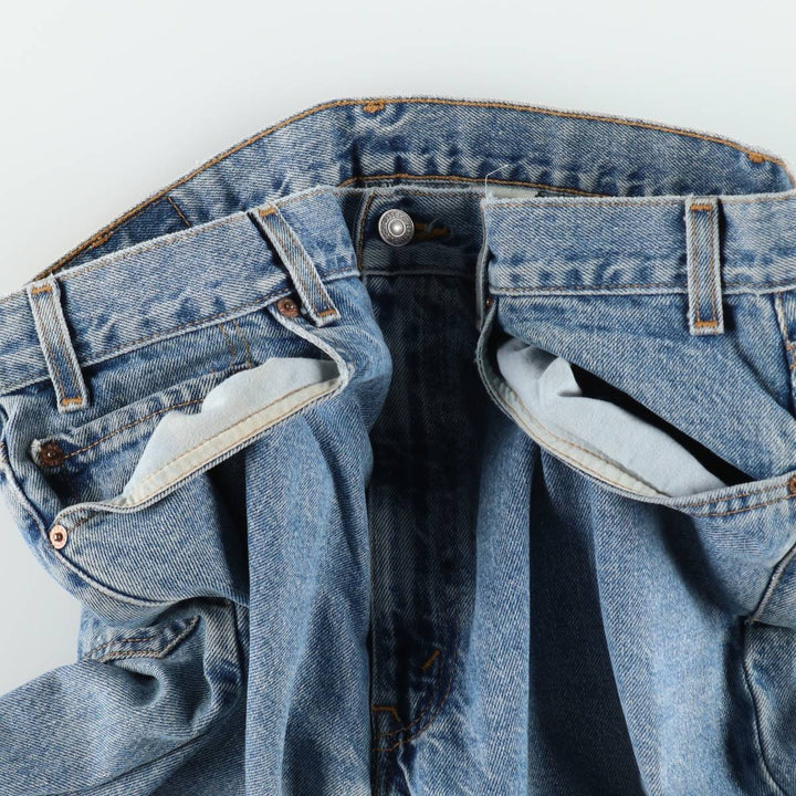 90'S Levi's 550 Relaxed Fit Denim Shorts, Men's Size W36 (approx.), Vintage cotton blue type Vintage Second Hand