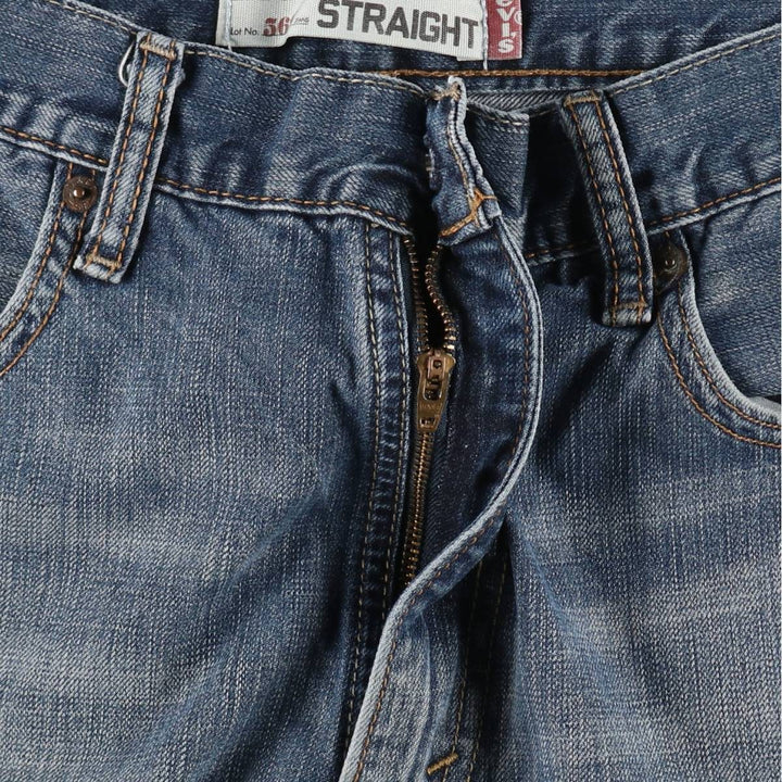 Levi's 569 Loose Straight Denim Shorts, Men's Size 33 cotton blue type Vintage Second Hand