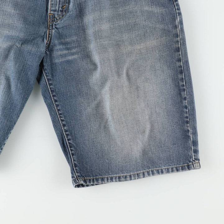 Levi's 569 Loose Straight Denim Shorts, Men's Size 33 cotton blue type Vintage Second Hand