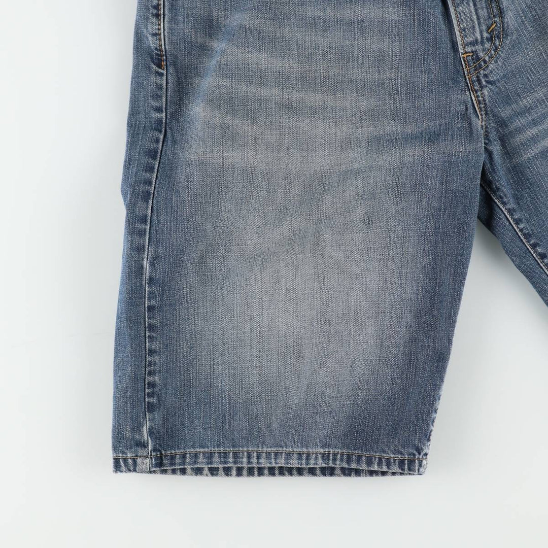 Levi's 569 Loose Straight Denim Shorts, Men's Size 33 cotton blue type Vintage Second Hand